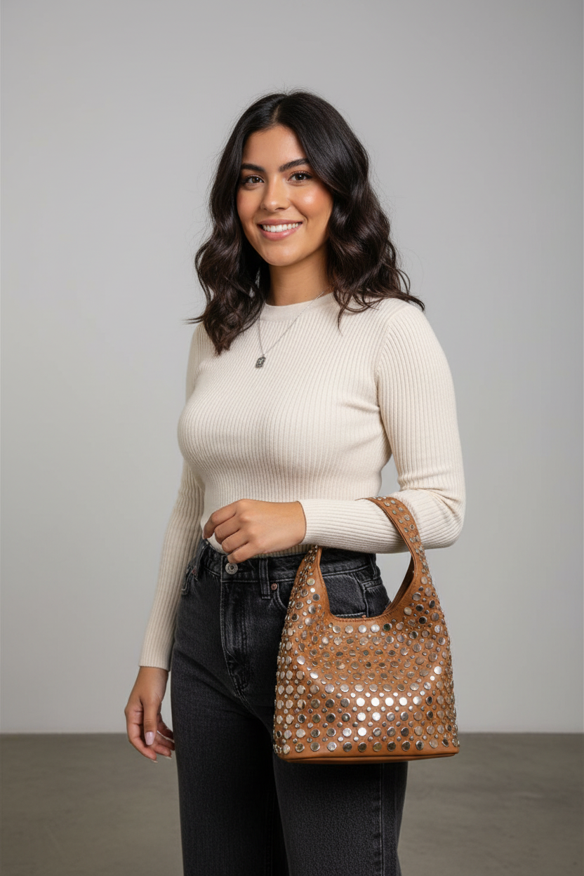 Bolso Tachas