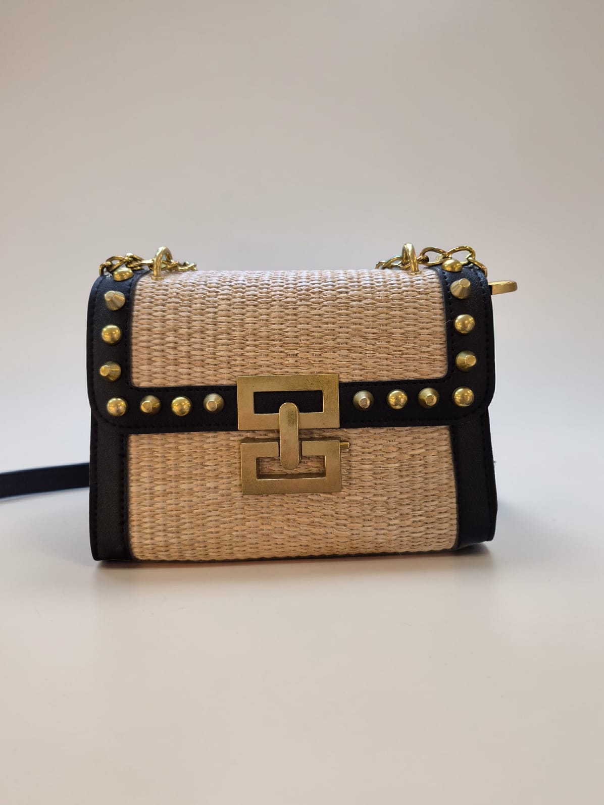 Mini Cartera Rafia