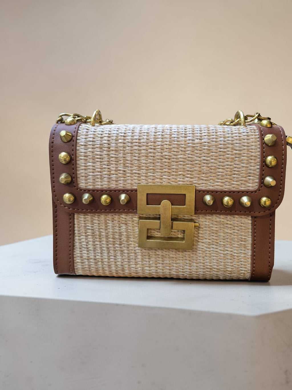 Mini Cartera Rafia