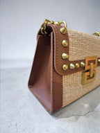 Mini Cartera Rafia
