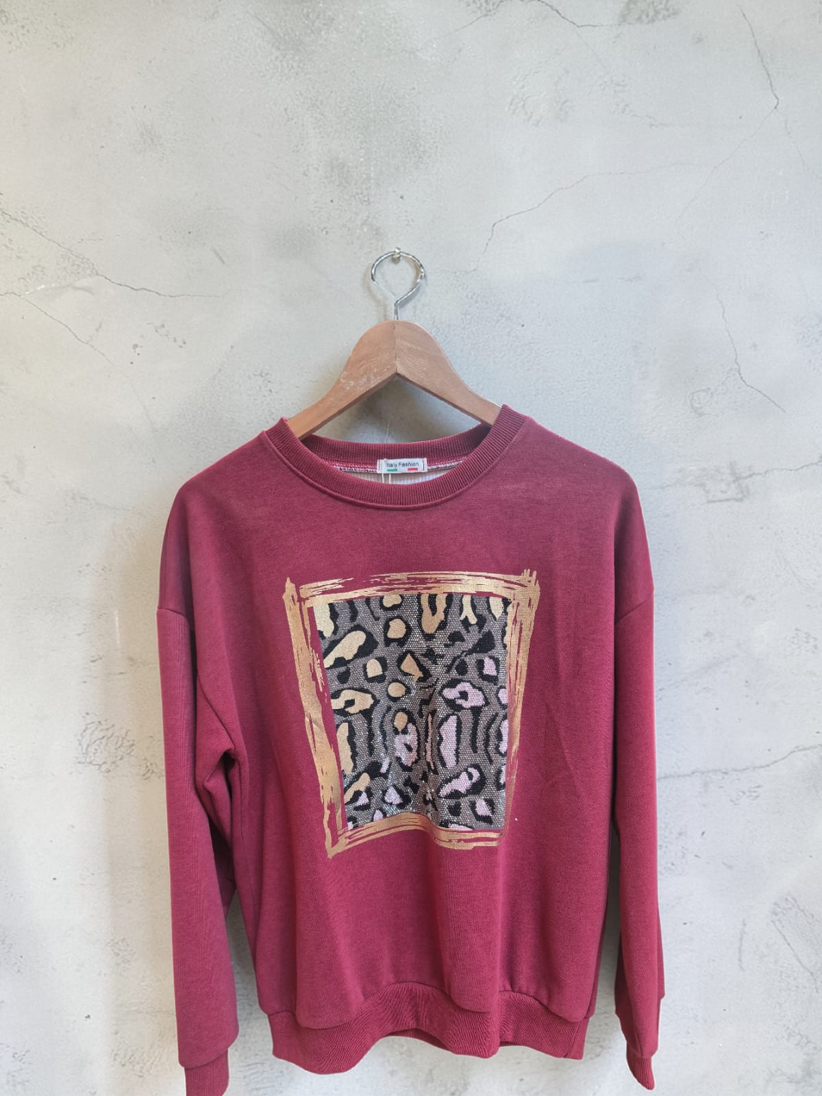 Polerón Leopardo Strass