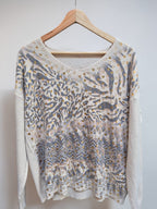 Sweater Spandex Corazones folia