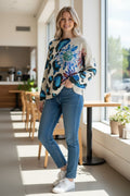 Sweater hilo Lurex flor