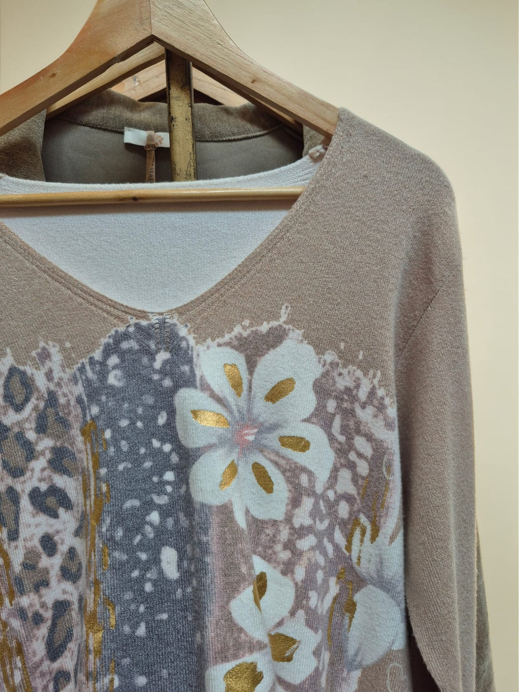 Sweater  spandex trio flor