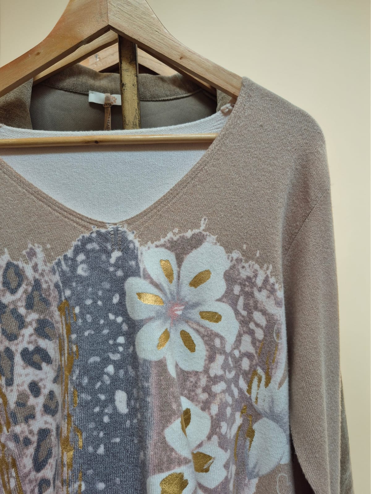 Sweater  spandex trio flor