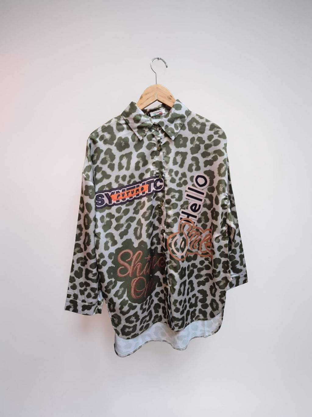 Camisa Animal print Viscosa