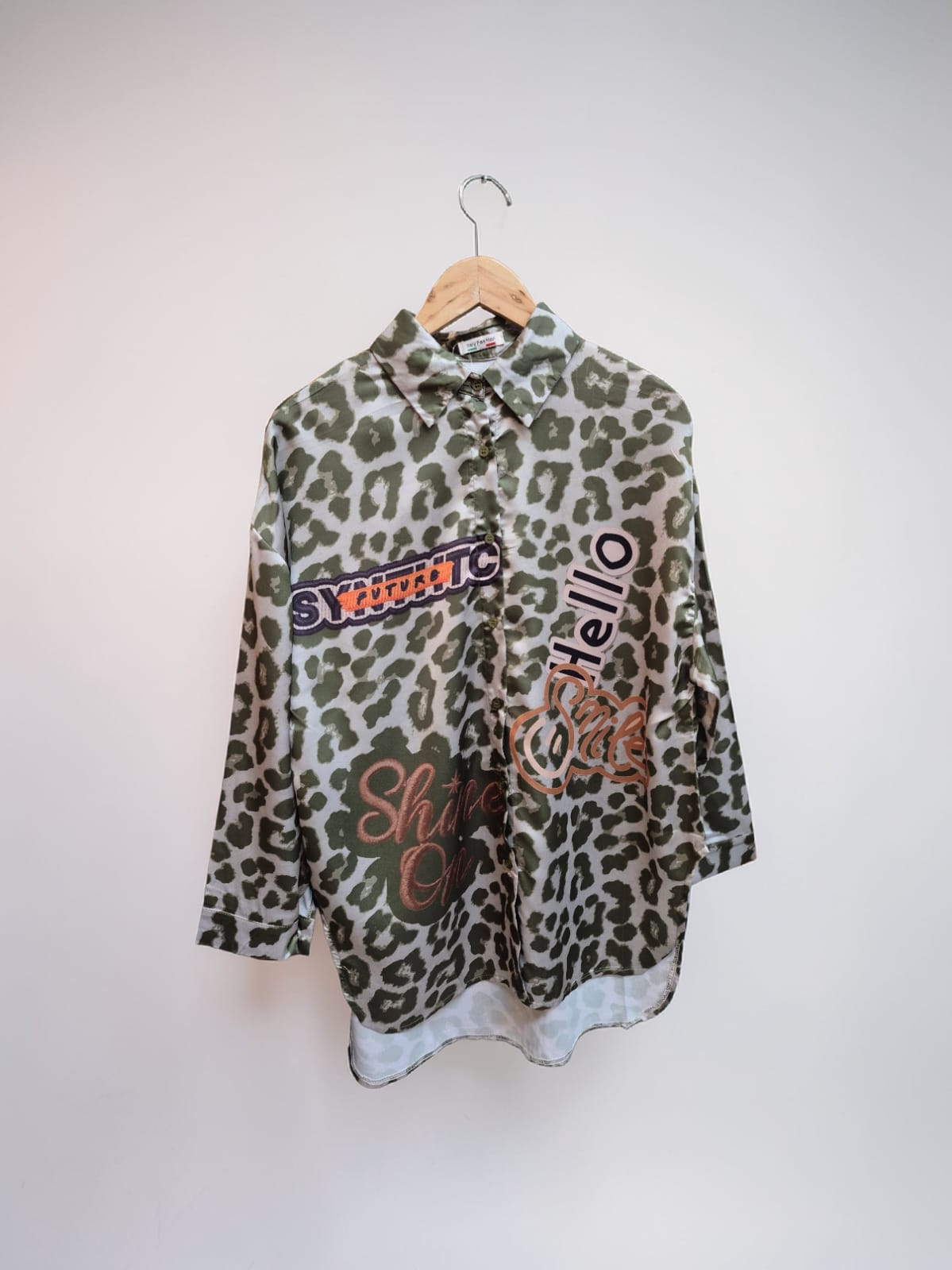 Camisa Animal print Viscosa