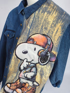 Camisa Tencel Snoopy