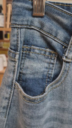 Jeans Calado flores