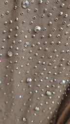 Camisa Seda Strass