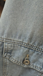 Sobrecamisa mezclilla