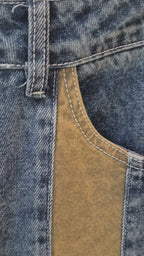 Jeans Wide Leg Katto Gravillado