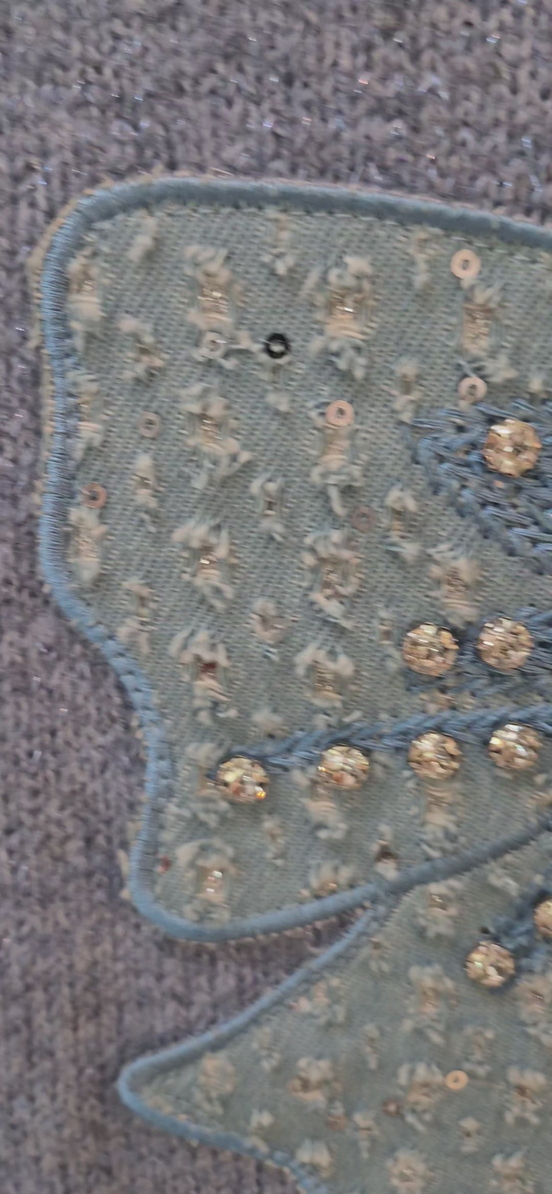 Sweater Lurex Lazo Strass