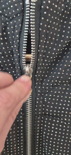 Puffa sin mangas strass