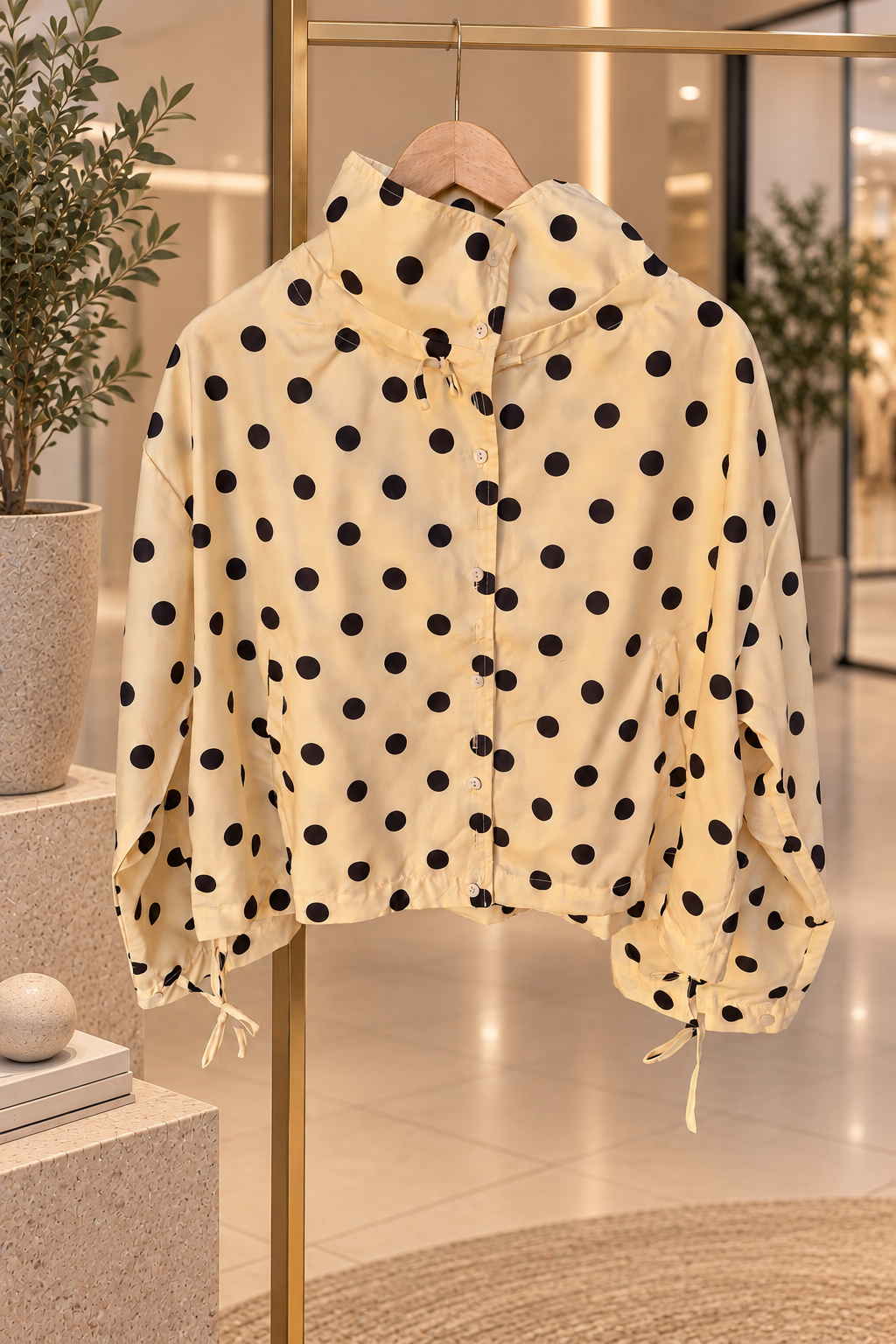 Bomber lunares Botones