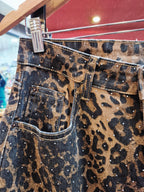 Jeans Barrel Print