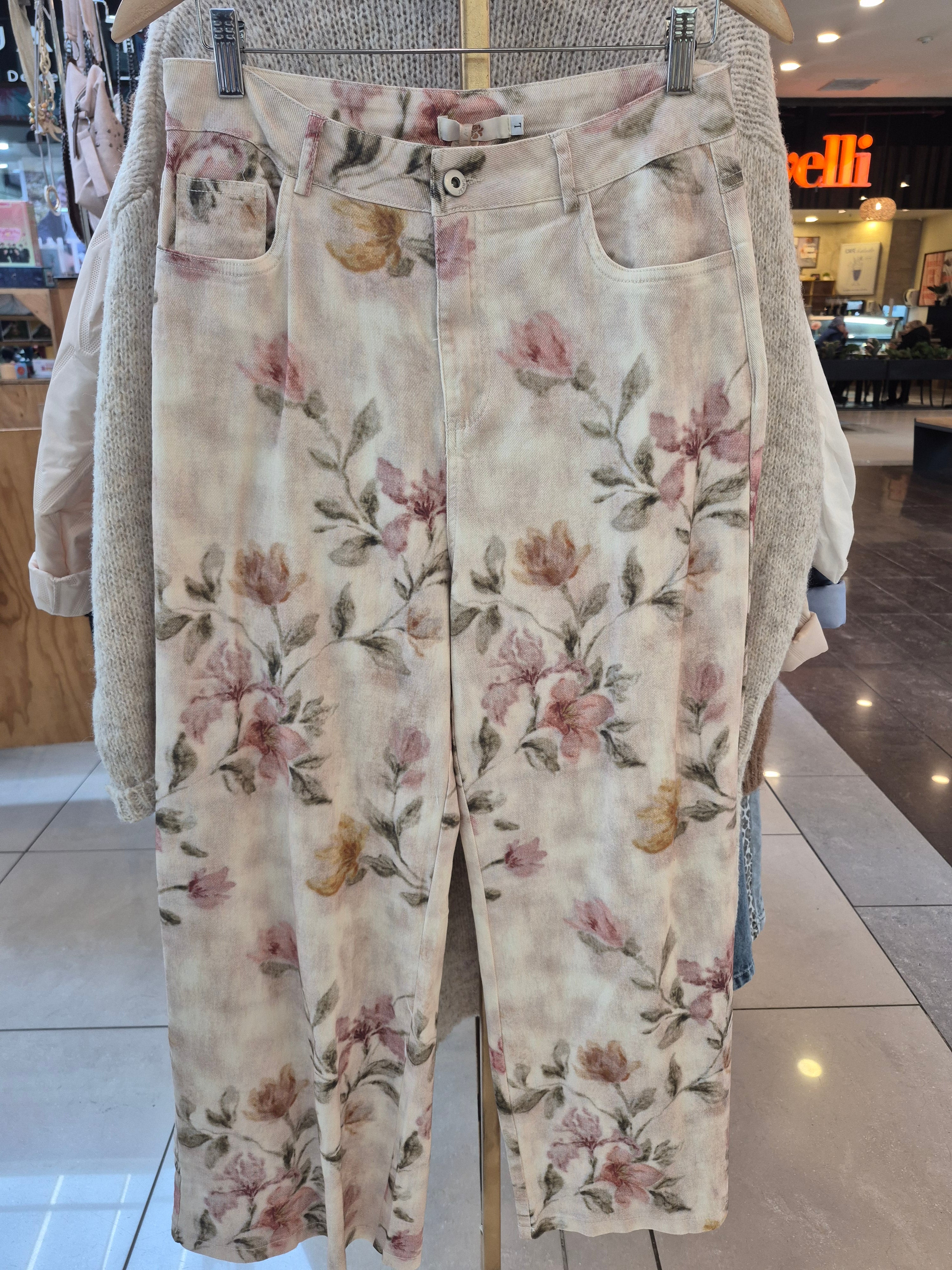 Pantalón Wide leg  Floral