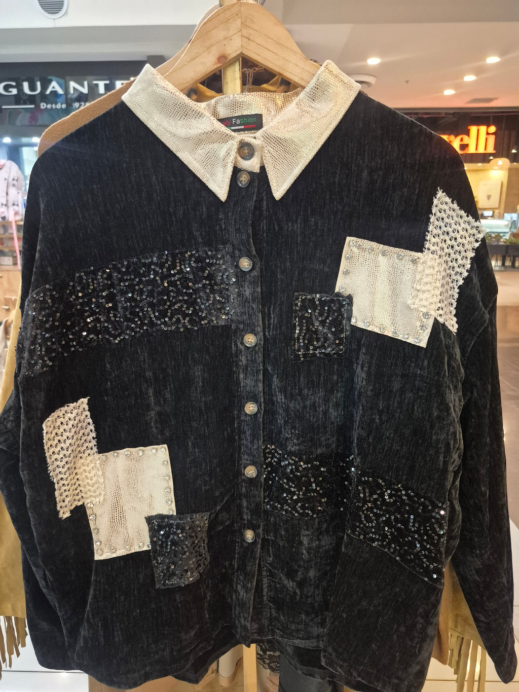 Sobrecamisa Velvet Patch