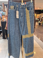 Jeans Wide Leg Katto Gravillado