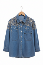 Camisa Piedras strass