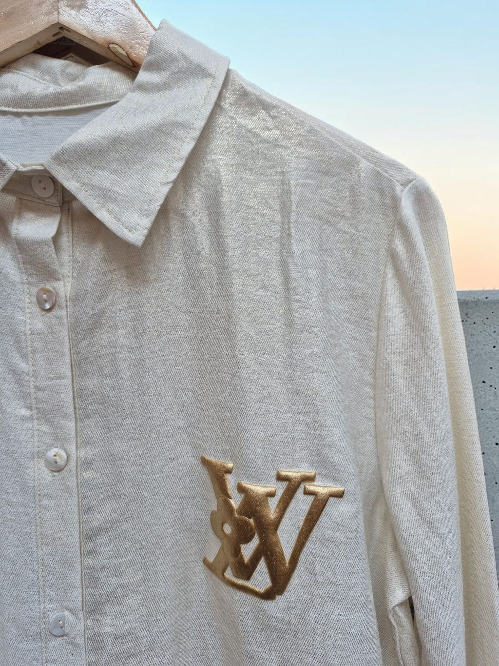 Camisa folia LV