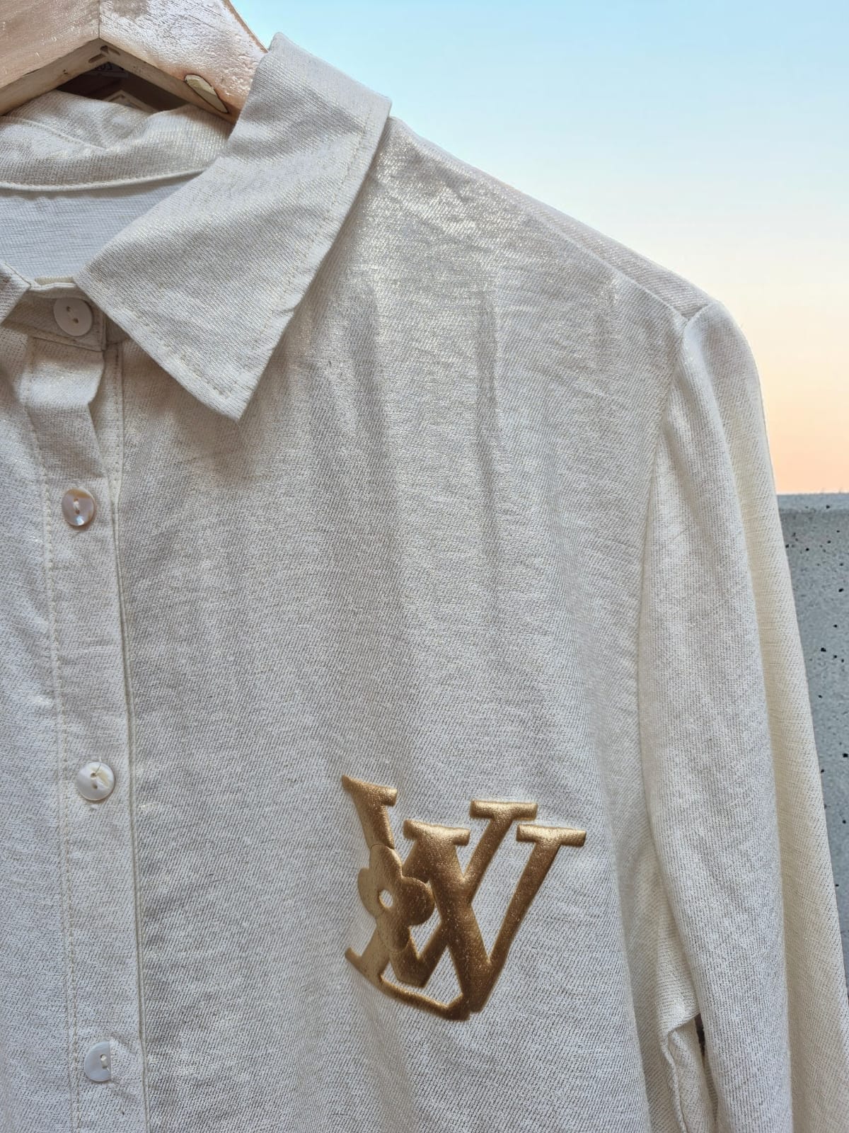 Camisa folia LV