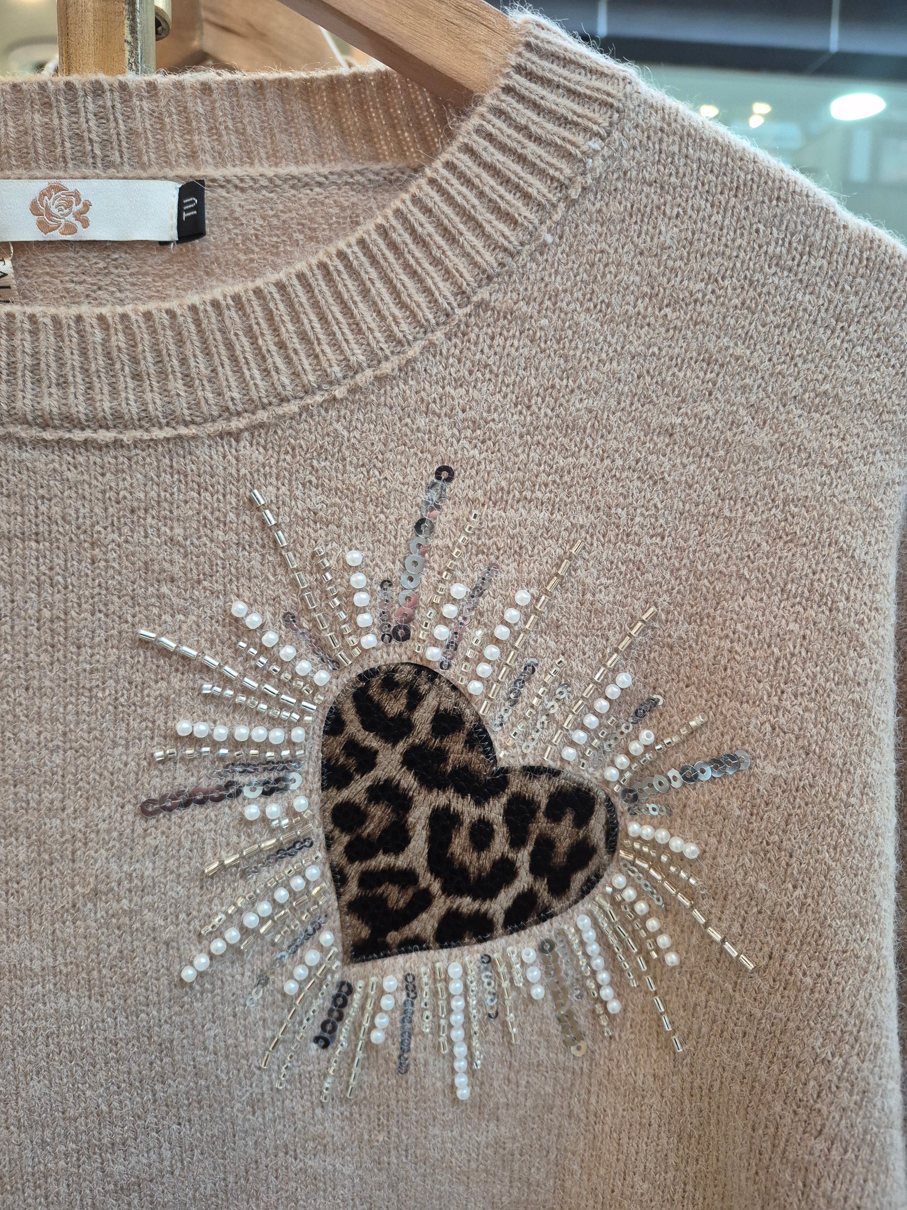 Sweater Corazones Glow