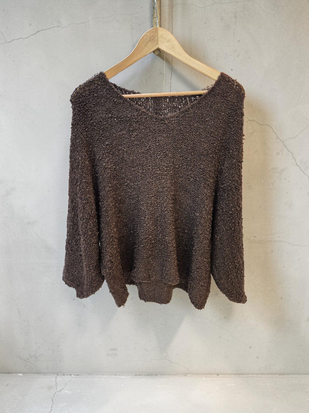 Sweater Bouclé básico