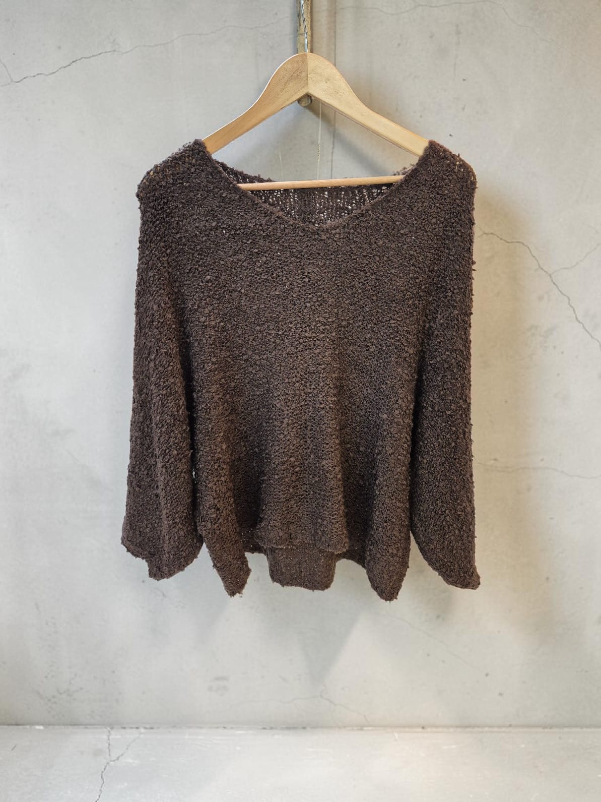 Sweater Bouclé básico