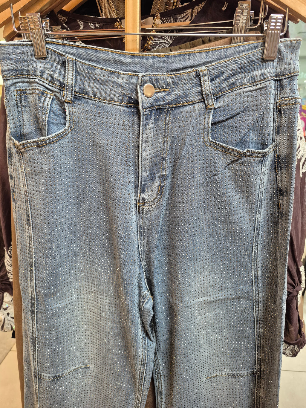 Jeans strass rain