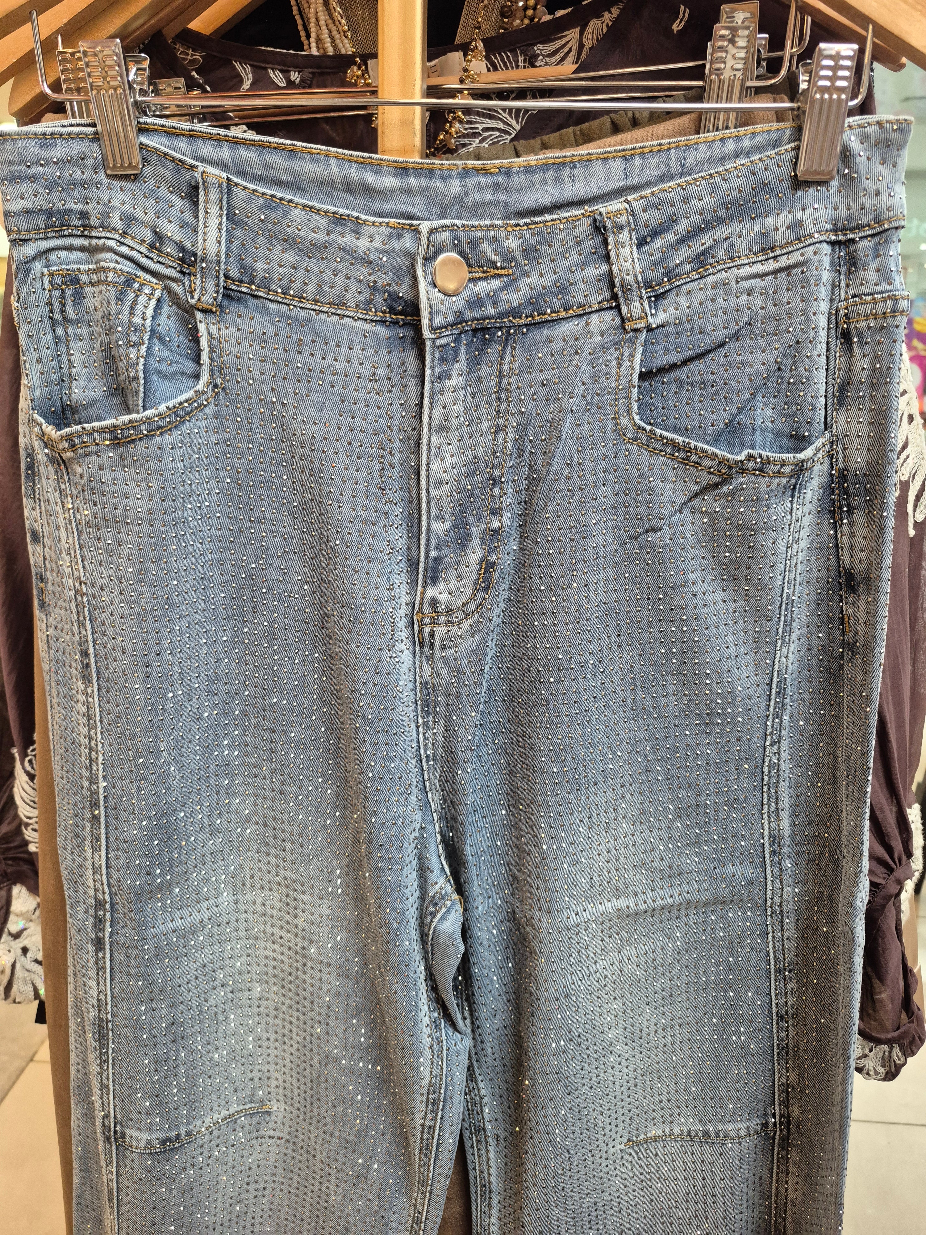 Jeans strass rain