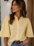 Blusa Brisa - Manga Abullonada