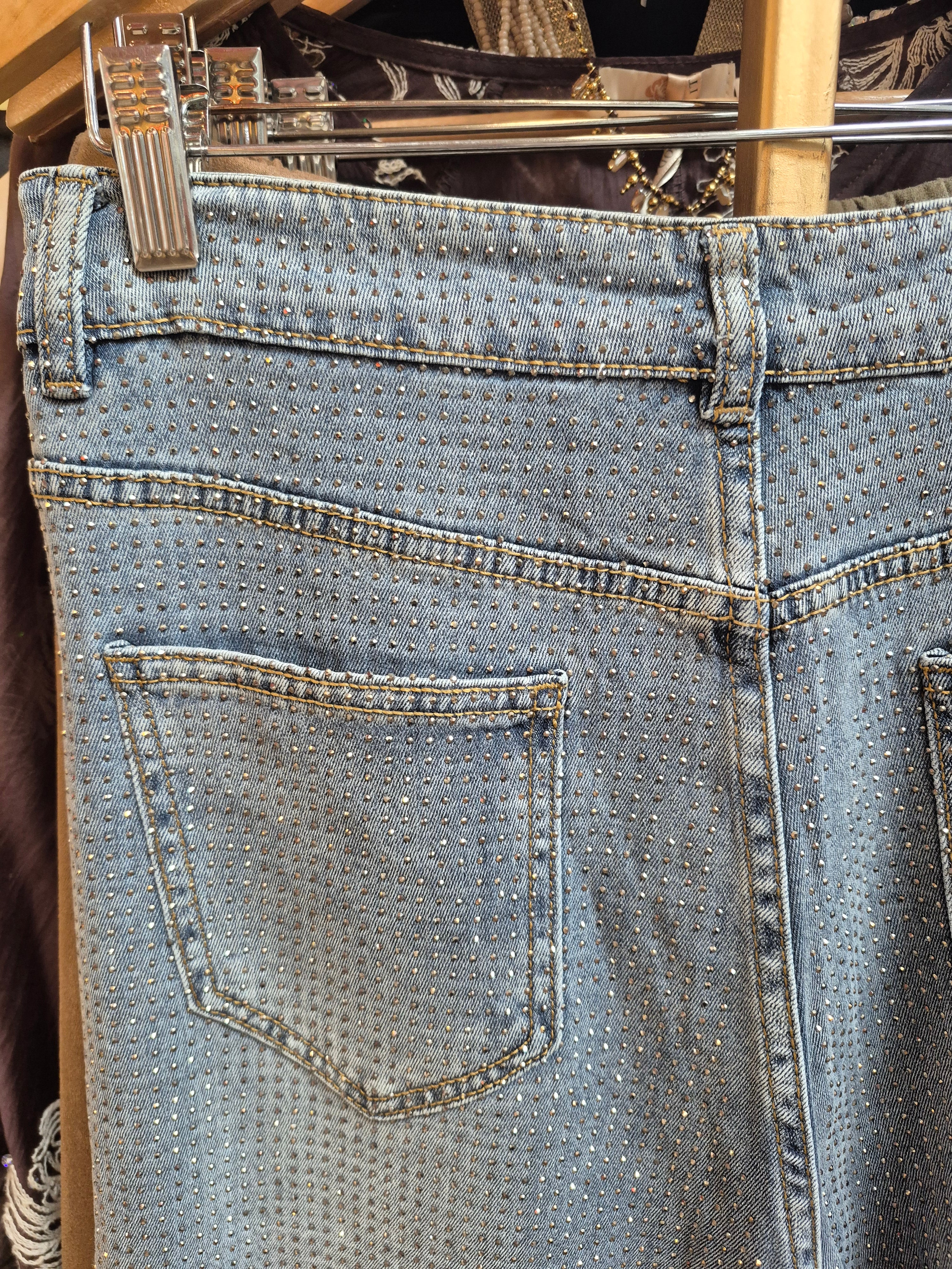 Jeans strass rain
