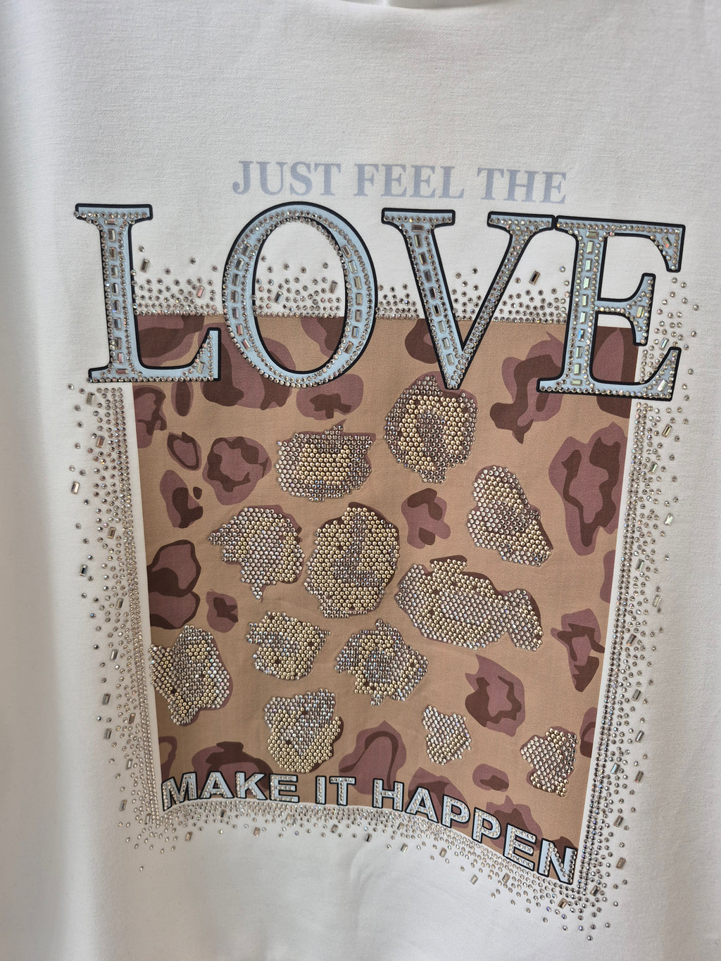 Polerón Love Print