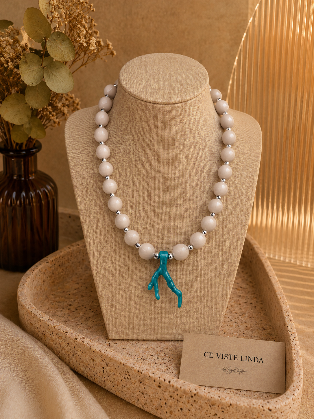 Collar Borlas/Dije