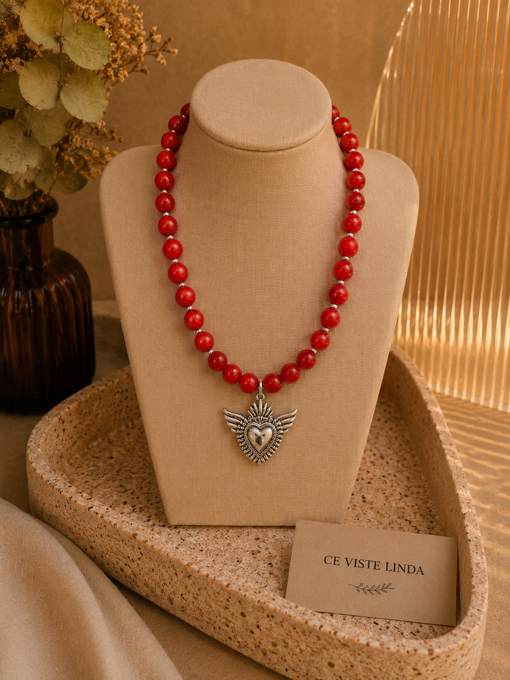 Collar Borlas/Dije
