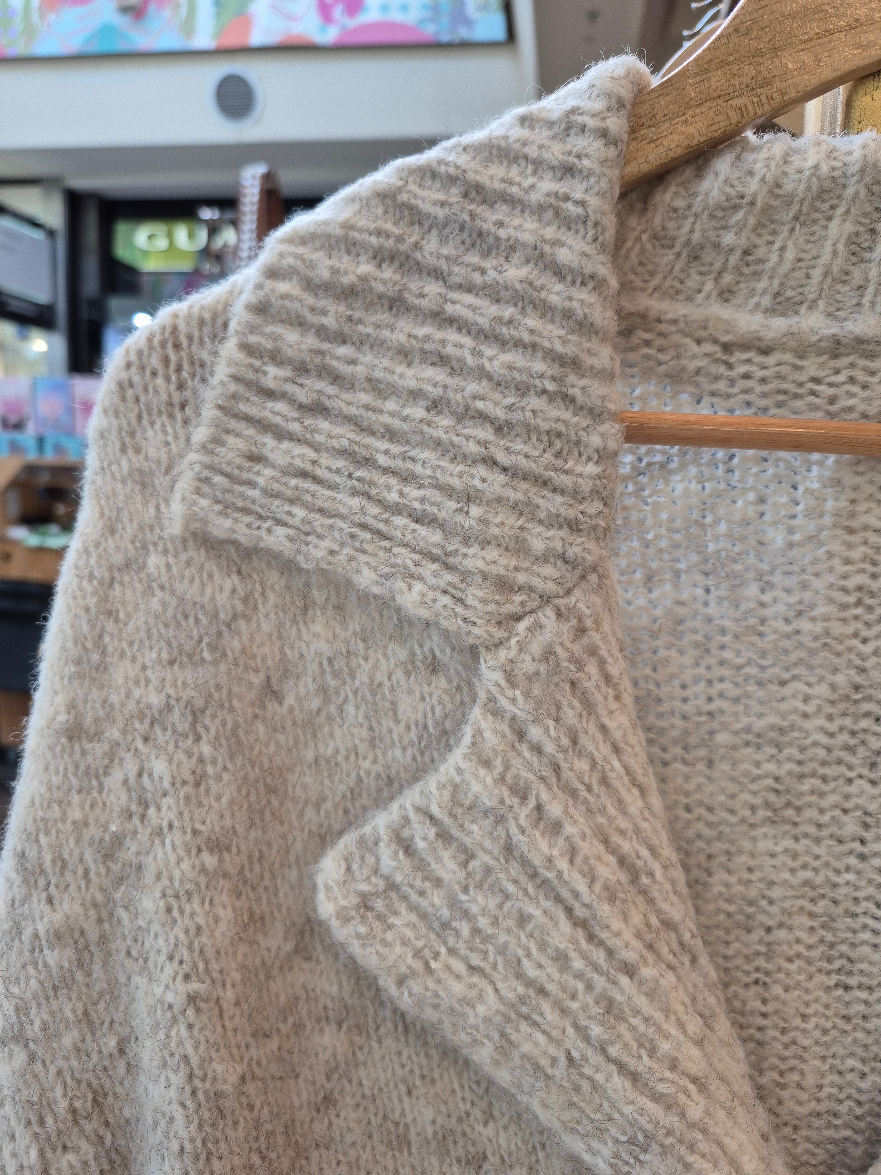 Cardigan lana
