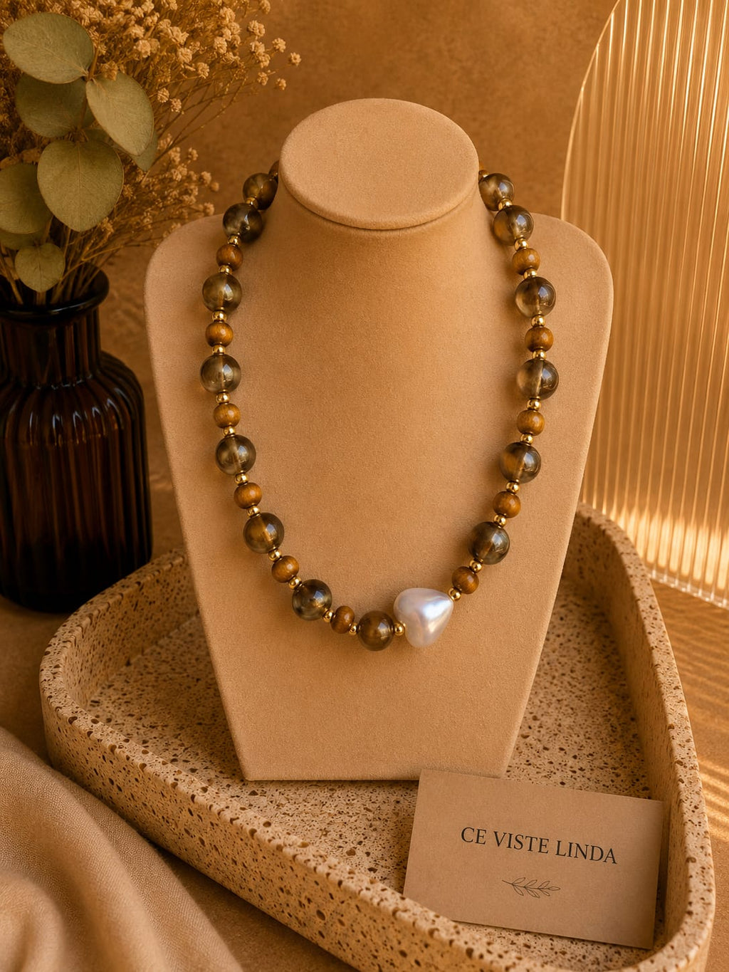 Collar Borlas/Dije