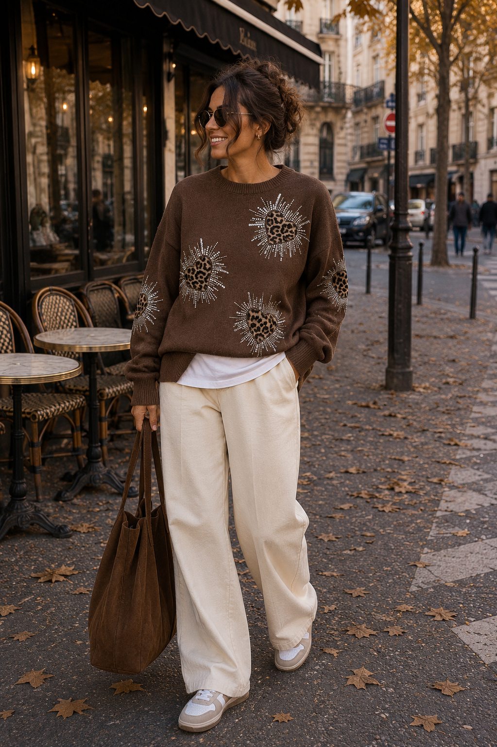 Sweater Corazones Glow