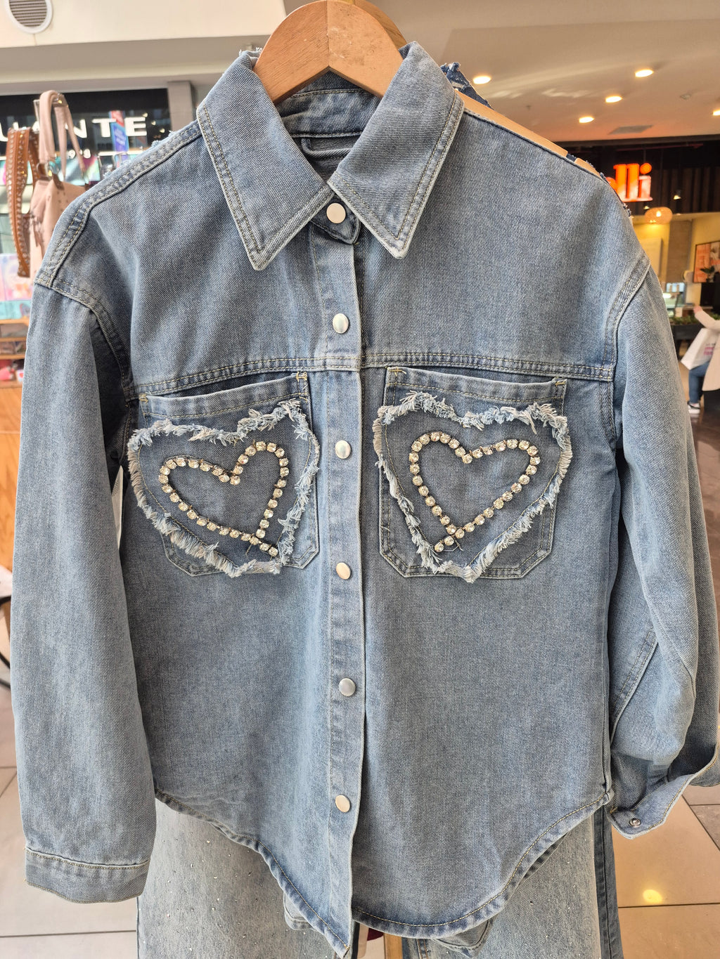 Sobrecamisa corazones