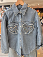 Sobrecamisa corazones