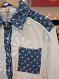 Camisa patchwork