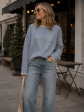 Sweater Lurex Lazo Strass