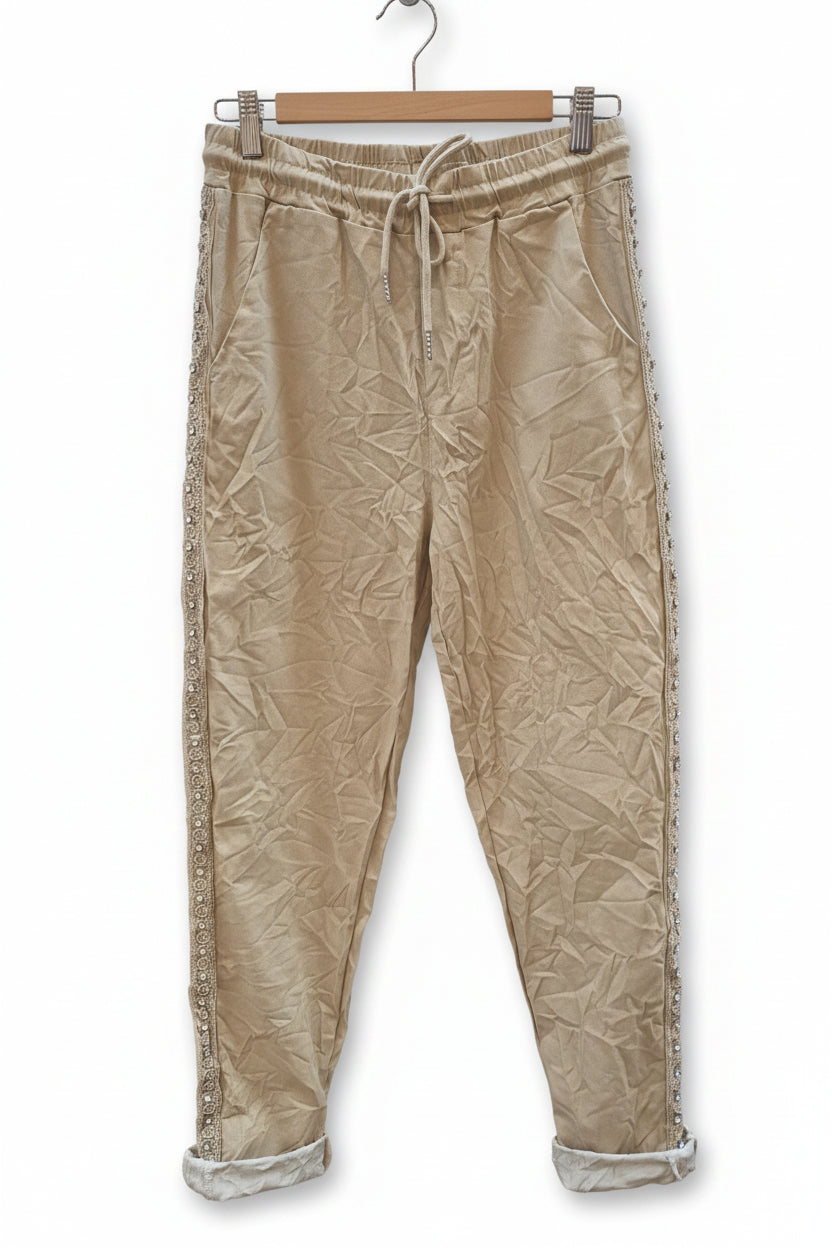 Jogger Liso Strass