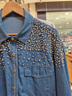 Camisa Piedras strass