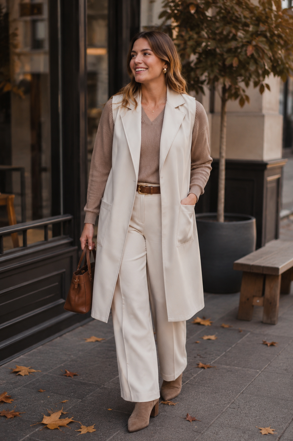 Cardigan Ecocuero 🇮🇹