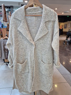 Cardigan lana