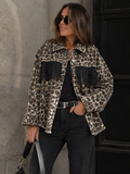 Chaqueta Animal print flecos
