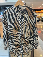 Camisa Gasa animal print