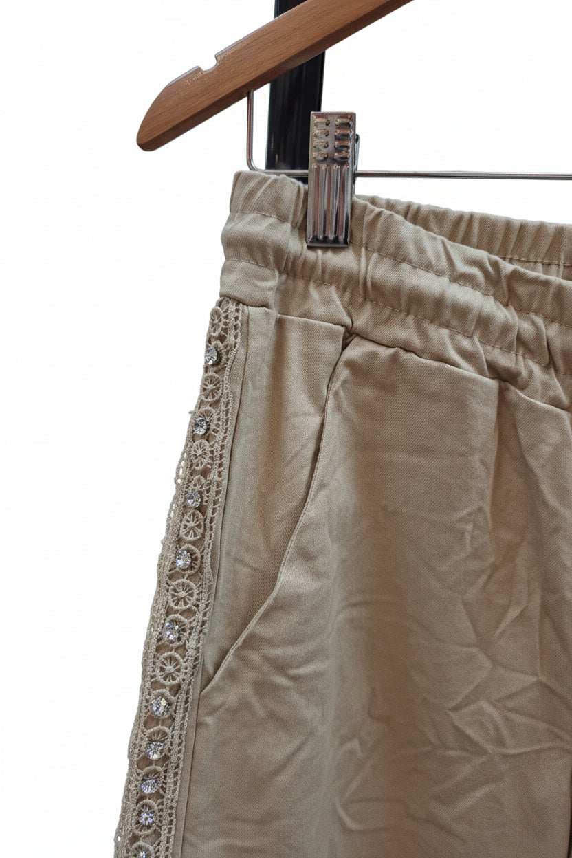 Jogger Liso Strass